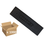 Broadfix Flat Shim 2mm Black 100 x 28mm (Box of 1000) 102802