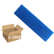 Broadfix Flat Shim 5mm Blue 100 x 28mm (Box of 1000) 102805