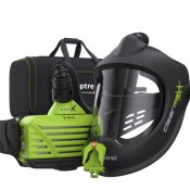 RTG package clearmaxx BLK - PAPR grinding helmet and e3000X