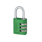 ABUS 145/30 30mm Aluminium Combination Padlock Green 46580