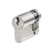 ABUS E60NP Euro Half Cylinder Nickel Pearl 10mm / 30mm Visi