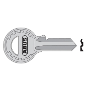 ABUS 84/40 40mm R Key Blank