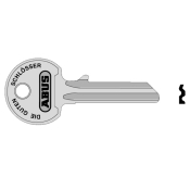 ABUS 36/55 55mm Right Hand Key Blank
