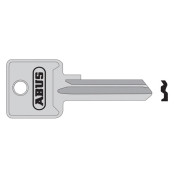 ABUS 85/50 50mm +60 Left Hand Key Blank