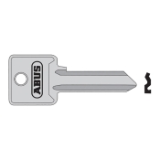 ABUS 85/30 30mm Right Hand Key Blank
