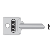 ABUS 85/40 40mm Right Hand Key Blank