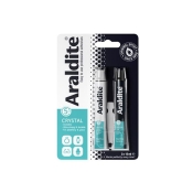 VELCRO  ARALDITE CRYSTAL TUBES (2 X 15ML)