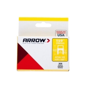 ARROW   INSULATED STAPLES (300) 6X6MM CLEAR