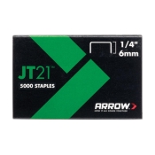 ARROW   214   STAPLES JT21 T27 (5000) 6MM 1/4IN