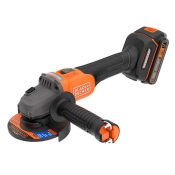 B/DECKER 18V BL GRINDER 1X 2.0AH BATT CHARG BAG