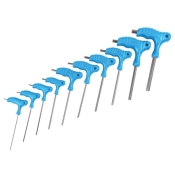 B/SPOT   10PC METRIC T HANDLE HEX KEY SET 2-10MM