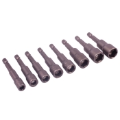B/SPOT  MAGNETIC NUT DRIVER SET 8PC 1/4IN  14107