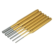 B/SPOT   GOLD PIN PUNCH - 6PC STAND        22449