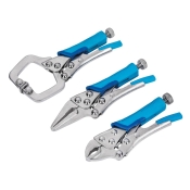 B/SPOT   3PC MINI LOCKING PLIER SET