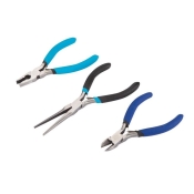B/SPOT  3PC SOFT GRIP MINI PLIER SET