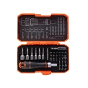 BAHCO   36PC RATCHETING COLOURED BIT SET