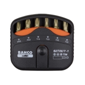 BAHCO   62TIN/7-1 TIN BIT SET 7PC PH/PZ/T