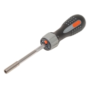 BAHCO   808050L RATCHET S/DRIVER + BITS + LCD