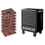 BAHCO      TOOL TROLLEY AUTO REPAIR KIT  357 PCS