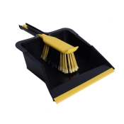 BULLDOZE HEAVY DUTY DUSTPAN AND BRUSH SET