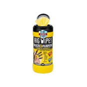 BIGWIPES BLACK TOP 4X4 M/PURPOSE 80 HAND WIPES