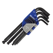 EXPERT   HEX KEY SET  9PC MM BALL L/ARM