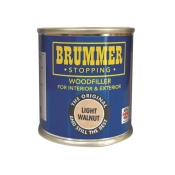 BRUMMER  WOOD FILLER LIGHT WALNUT 250G