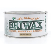 BRIWAX  WAX POLISH MEDIUM BROWN 200G