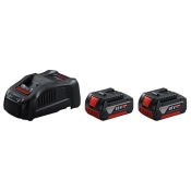 BOSCH   18V START SET 2XGBA 5AH CP + GAL1880CV