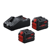 BOSCH   2XPROCORE18V 12AH + GAL18V-160 START KIT