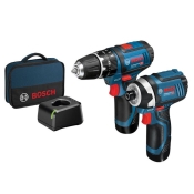 BOSCH   GDR 12-105 + GSB 12V 2 X 2.0AH IN BAG