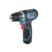 BOSCH   GSR12V-15FC DRILL DRIVER & GFA12-B 2X2AH