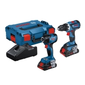 BOSCH   18V BL TWIN PACK COMBI & IMP 2 X 4AH PC