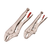 CRESCENT 2 PC CURVED JAW LOCKING PLIERS SET