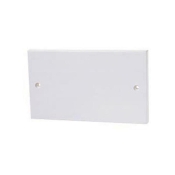 LYVIA   8809NB 2 GANG BLANKING PLATE