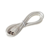 LYVIA   7075 COAX LEAD 2M WHITE