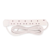 LYVIA   9468ASBG EXT.LEAD 6GANG 13AMP 5M