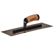DEWALT  14IN CURVED GOLD S STEEL FINISH TROWEL