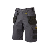 DEWALT  CHEVERLEY L/W GREY POLYCOTTON SHORTS 30W
