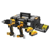 DEWALT  18V XR BLESS TWIN KIT 2 XPSTACK BATTS