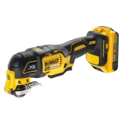 DEWALT   XR B/LESS OSCILLATING TOOL 18V 1X2.0AH