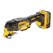 DEWALT   XR B/LESS OSCILLATING TOOL 18V 1 X 4AH