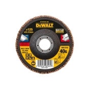 DEWALT  EX FLAP DISC 125MM X 22.2MM X 40G
