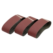 DEWALT  SANDING BELTS (3) 533MM X 75MM X 120G