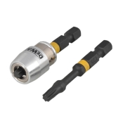 DEWALT  2 X T25 50MM + SLEEVE IR TORSION