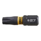 DEWALT  T27 25MM BIT 5PK FLEXTORQ