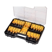 DEWALT  22PC ROUTER BIT SET 8MM