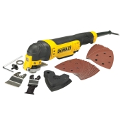 DEWALT  CORDED OSCILLATING TOOL WITH BAG 240V