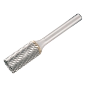 DORMER  SOLID CARBIDE BURR BRIGHT CYL WITH E/CUT