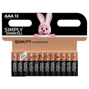 DURACELL S5939 SIMPLY BATTERIES AAA X12